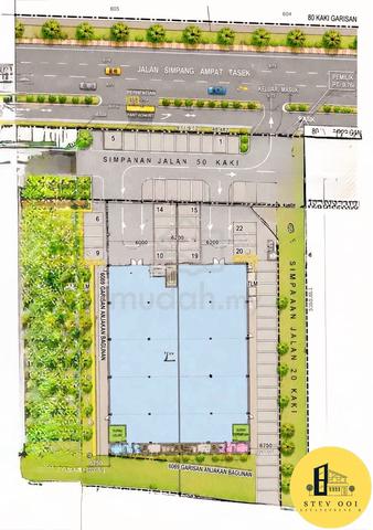 simpang ampat main road comercial land 1