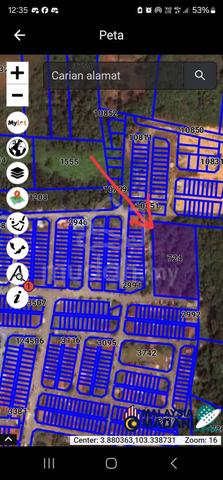 Lot 724 (-10%!) at Sg. Karang, Cenderawasih, Bukit Istana Kuantan 1