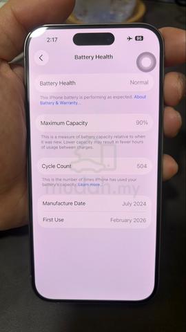 iPhone 15 Pro 512 gb Natural Titanium - photo 5 of 6