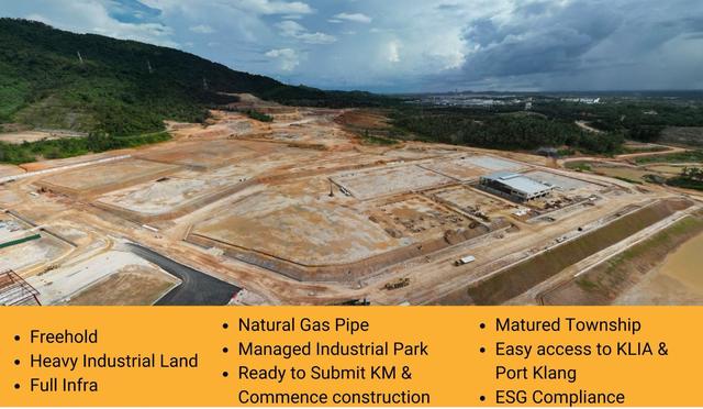 100ac Freehold Heavy industrial land Senawang Nilai sendayan seremban 1