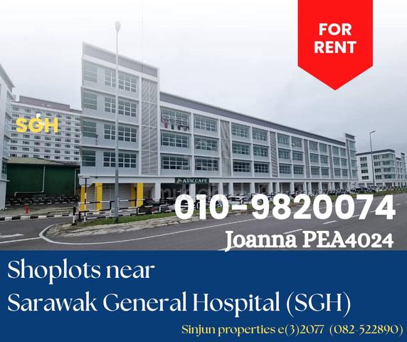 Shoplot near Sarawak General Hospital (SGH) for Rent 1