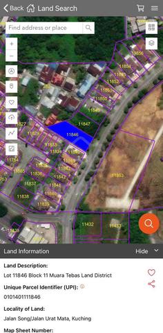 Jalan song link Urat mata Detach lot For sale 1
