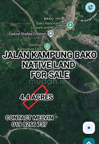 Native Land At Jalan Kampung Bako For Sale or Future Investment 1