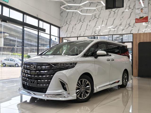 2023 Toyota Alphard Z 2493 Cc Pearl White  - 1