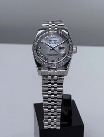 Custom S. Mod 31mm White MOP Roman Diamond - photo 5 of 6