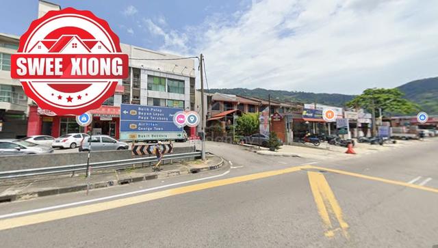DOUBLE 2 STY JALAN PAYA TERUBONG SHOP LOT 4500sf AYER ITAM AIR SHOPLOT 1