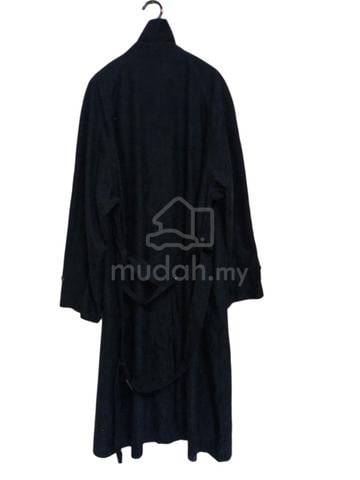 141.Lauren Ralph Lauren Black Long Trench Coat - photo 6 of 6
