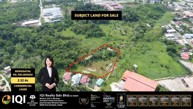 SALE KK Jalan Tuaran CL Flat Land Industral Zone (Hot Location) 2.32Ac 4