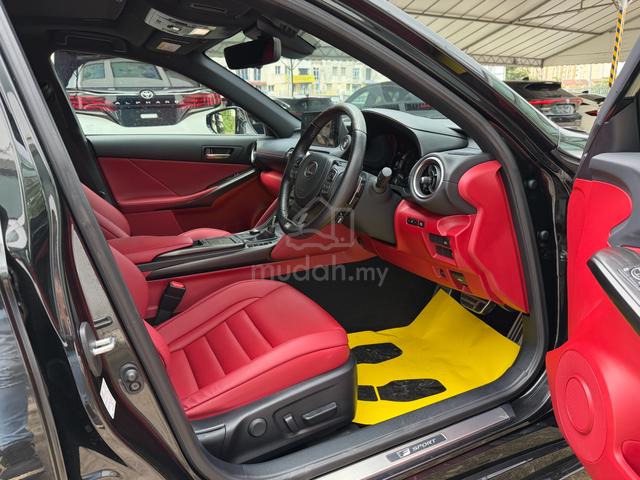 2021 Lexus IS300 F SPORT MODE BLACK SUNROOF 4 CAM - 5