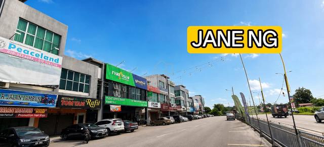 Facing Main Road Simpang Ampat 2Stry Shoplot Taman Bagan Tambun 1