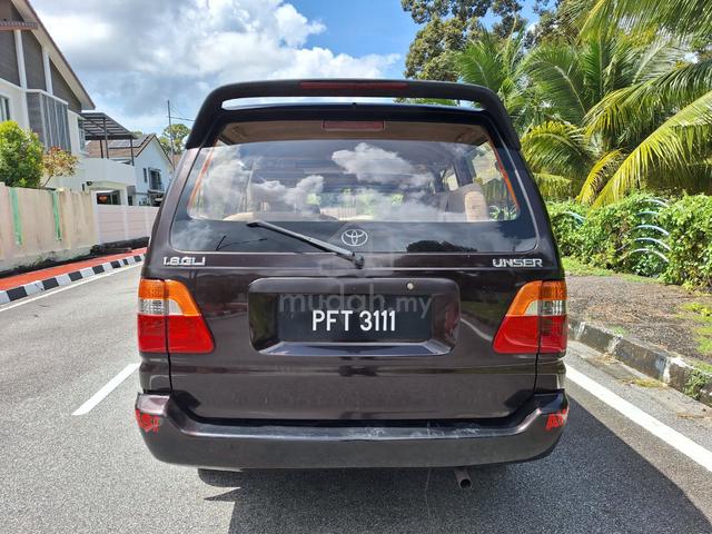 Toyota Unser 1.8 GLi Manual 2003 | Nice Plate 3111 - 2