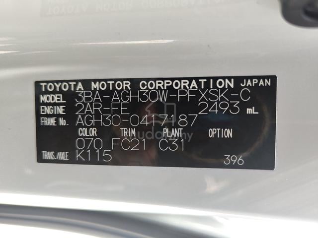 2022 14k KM Toyota ALPHARD 2.5 SC (A) Modellista - 3