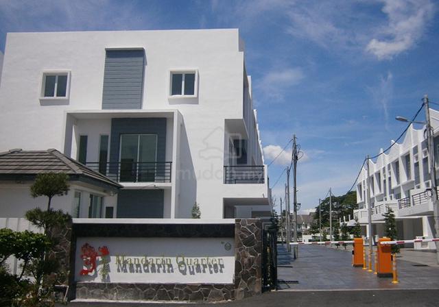 3 Storey Corner with 24/7 Guarded in Raja Uda for Sale 1