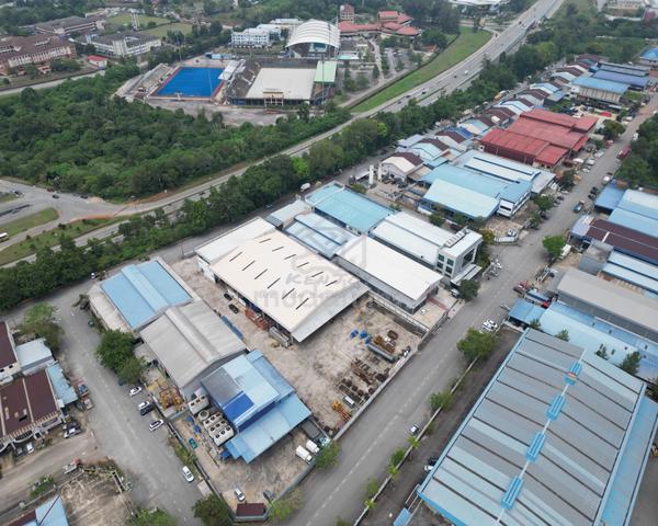 Big Indera Mahkota 14 Bangalow Industrial Factory with 2 Story Office 2