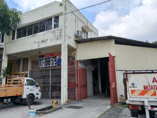 Kepong Sri Ehsan Corner 1.5 Storey Link Factory Freehold 1