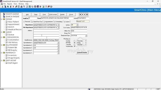 SmartClinic Clinic Management Software - photo 2 of 6