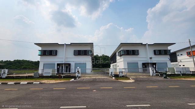 For Rent – Kitang North Industry Park, double-storey semi-d warehouse 1
