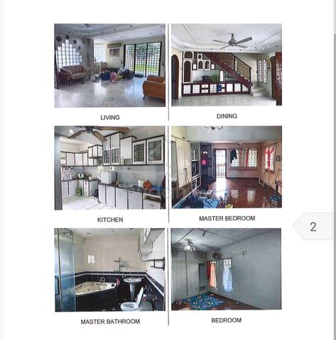 Pandan indah double storey corner house, hot area 1