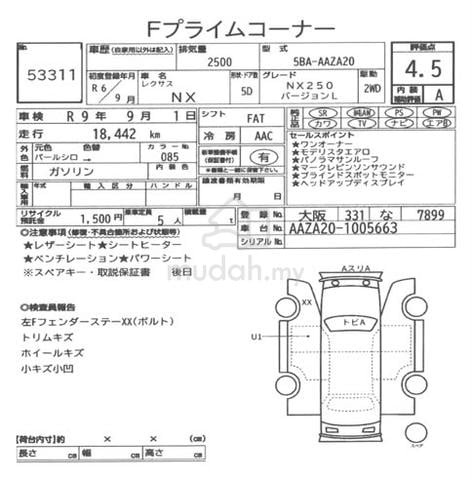 2024 Lexus NX250 2.5 VERSION L MY22 (A) - 2