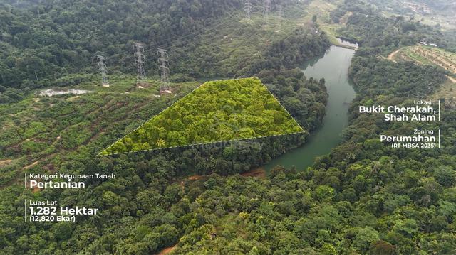 Agricultural with Residential Zoning - Lake View in Bukit Cherakah 1