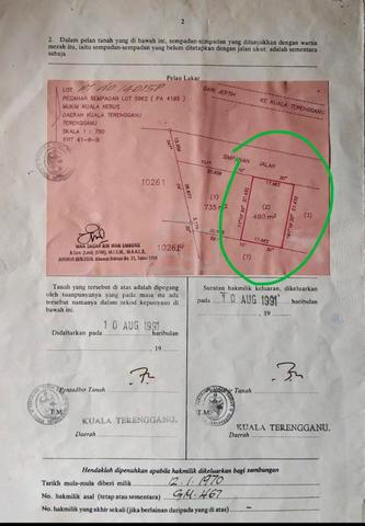 Terengganu Kuala Nerus Freehold Land For Sale 1