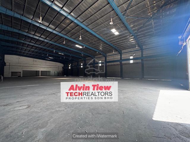 BUTTERWORTH SUNGAI LOKAN 1.5 Storey Factory|1.85Acres|BuiltUp 37k SQFT 2