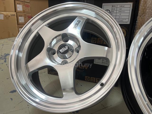 Sport rim Baru 15 Weld Racing FLOW FORM axia bezza - Car Accessories ...