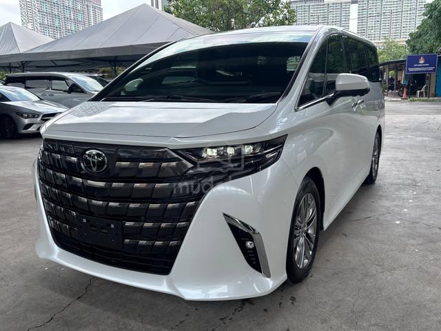 2025 Toyota ALPHARD 2.5 Z MPV (A) 5A CAR FULL SPEC - 2