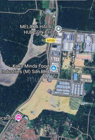 Premium Industrial Corner Lot For Sale, Serkam Melaka. 1
