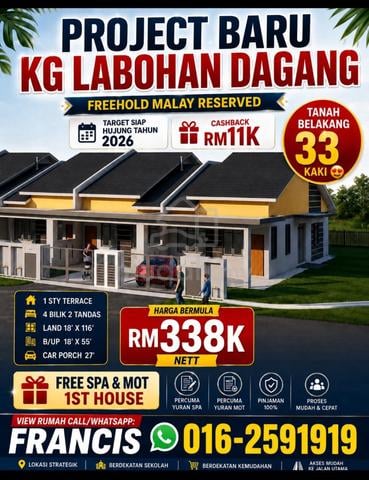 Labohan dagang teres 1 tingkat 18x116 superlong 1