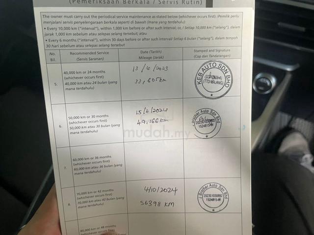 2021 Proton X50 1.5 TGDI FLAGSHIP (A) WARRANTY FSR - 5
