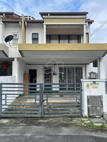 (full loan) Klang bandar putera 2 ivory double storey end lot of sale 1