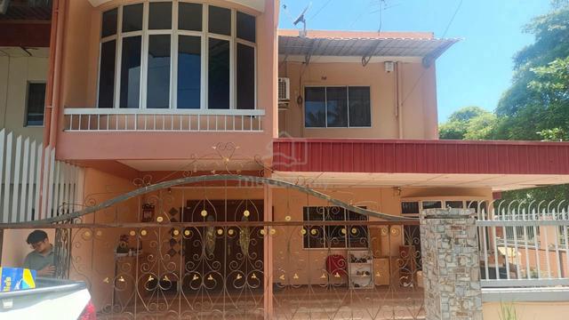 Taman Grandview,corner lot,double storey terrace,mile1.5,sandakan 1