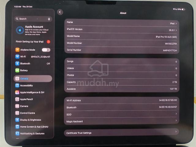iPad Pro 13-inch (M4) 2TB Wi-Fi  - photo 3 of 5