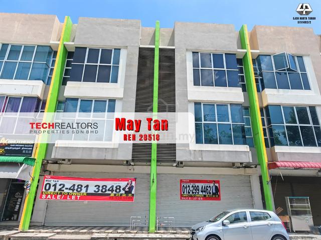 FACING MAIN ROAD 3 Storey Shoplot with LIFT at BUKIT MINYAK INDUSTRIAL 1