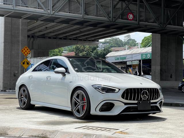 RED INTERIOR 2023 Mercedes Benz CLA45S 2.0 AMG  - 1