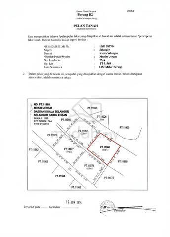 Puncak Alam Bungalow land 1