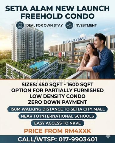 Setia Alam New Launch Freehold Condo 1