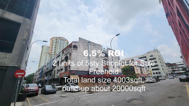7% ROI Investment Property, 2 Units of 5sty Shoplot @ SS6, Kelana Jaya 1