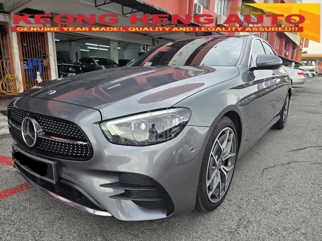 2021 Mercedes Benz E300 AMG F.LIFT 20k km Wrnt2027 - 2