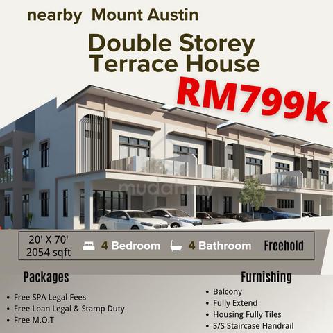 NEW Project! 20'x70' double-storey terrace house nearby Austin 1
