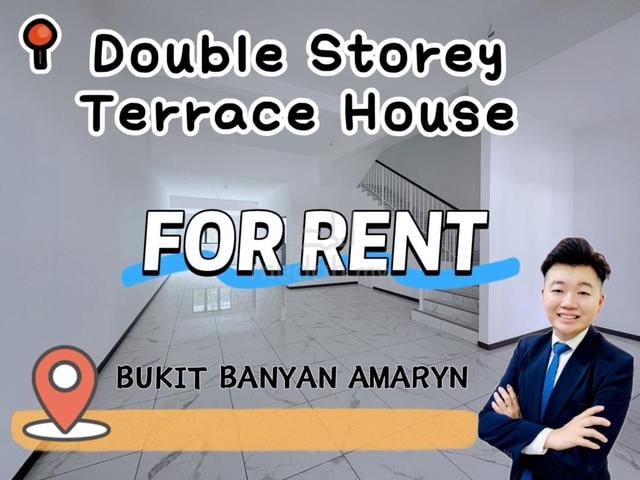 【FOR RENT】2Storey Terrace House📍Bukit Banyan Amaryn Near Tmn Ria Jaya 1