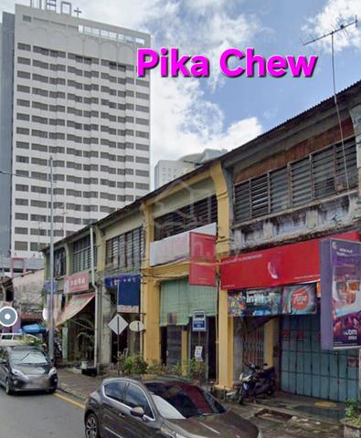 Good Deal 2 Sty Prewar Shophouse 1700 sf Near Komtar Georgetown 1