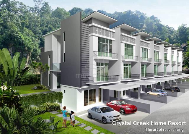 Crystals Creek 3 Storey Superlink Terrace House, Taiping for Sale 1