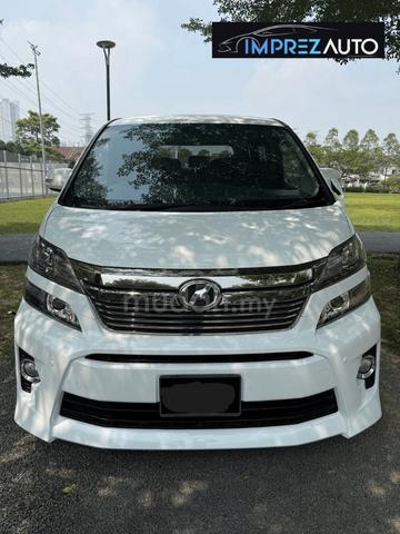 2012 Toyota VELLFIRE 2.4 Z ANH20W FACELIFT (A) - 2