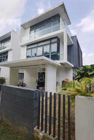 Grove Lakefields Semi-Detached House For Rent, Sungai Besi Disewa, LRT 1