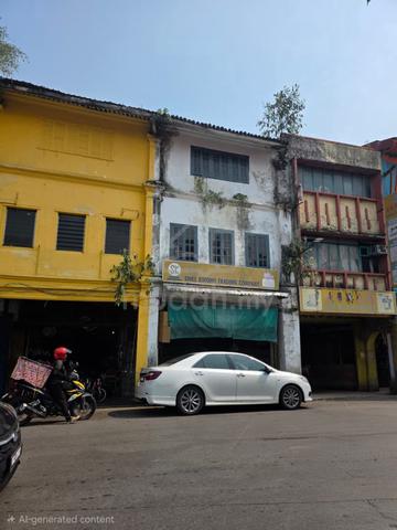 Market Street facing Main Road 3 Storey Intermediate Shoplot For Rent 1