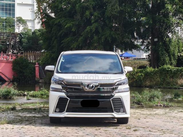 2017 Toyota VELLFIRE 2.5 ZA (A) FSR ONE OWNER - 2