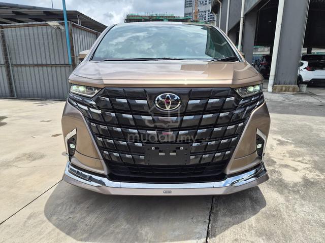 2025 Toyota ALPHARD 2.5 Z NEW CAR MILEAGE BODYKIT - 2
