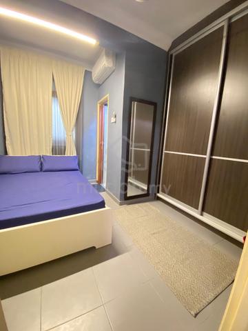 Fully Furnished Room For Rent At Equine Park, Seri Kembangan Near MRT 1
